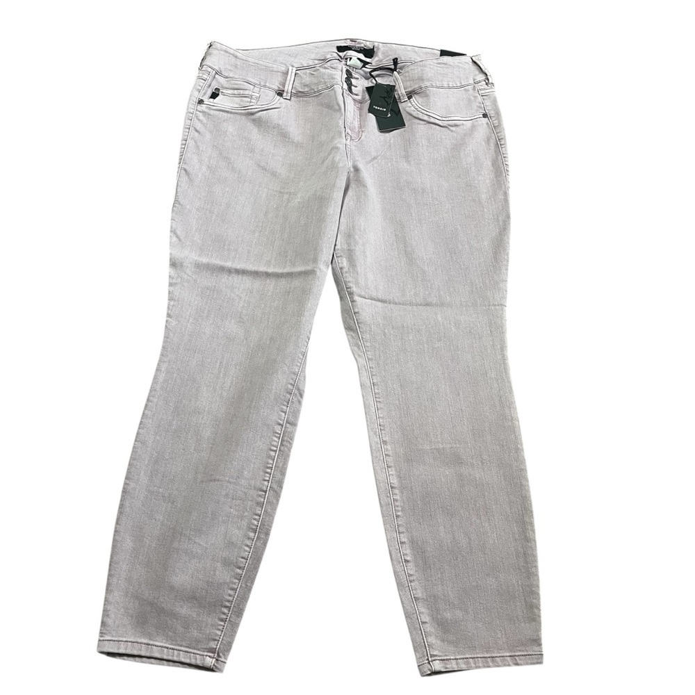 NWT Torrid Women’s Light Purple Jegging Plus Size 24 Stretchy Spring Boho Jeans